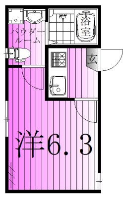 Belle Vie 亀有 間取り図