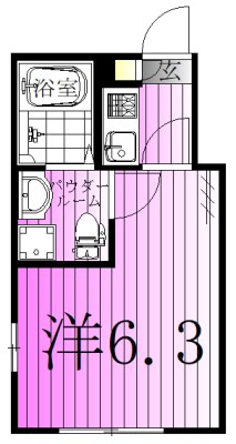 Belle Vie 亀有 間取り図