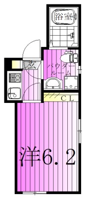 Belle Vie 亀有 間取り図