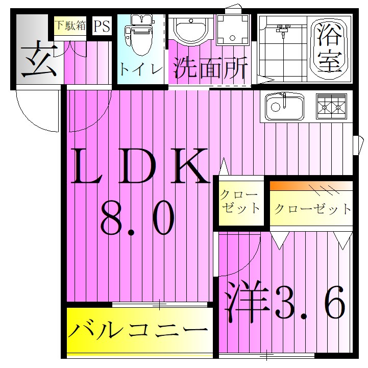 Live　Maison　(リブメゾン) 間取り図