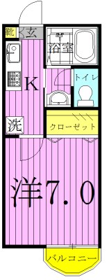 カサベルデ 間取り図