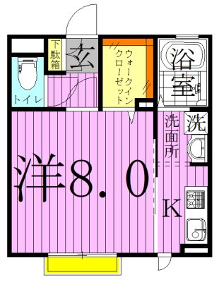Ｐａｒｋ　Ｃｌａｉｒ 間取り図