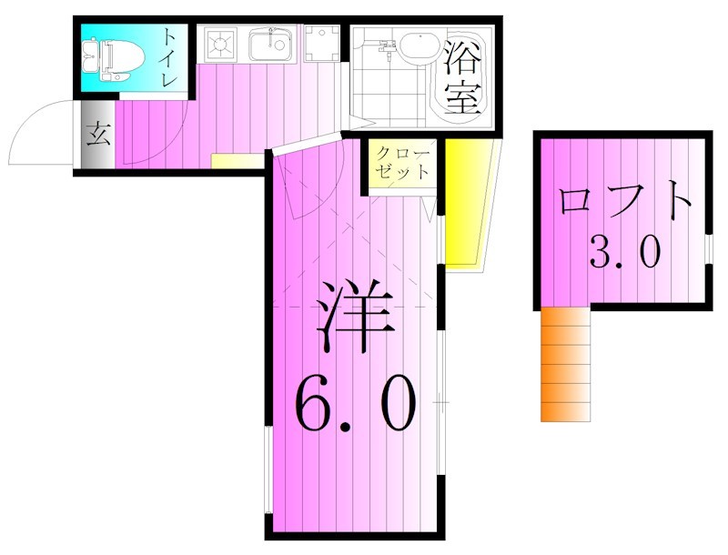イルトラッツォ千住 間取り図