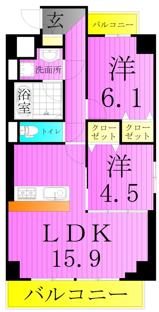 Lier &amp;agrave; lavenir（リエ　ア　ラヴニール） 間取り図