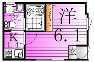 Ｆｅｌｉｃｉａ中川 間取り図