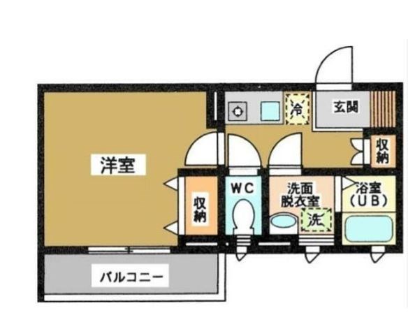 メゾンパークス 間取り図