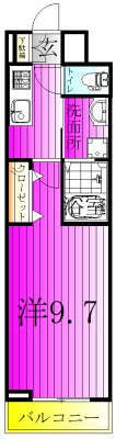 マウンテンエミネンスⅦ 間取り図