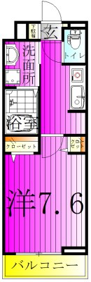 マウンテンエミネンスⅦ 間取り図