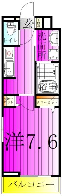 マウンテンエミネンスⅦ 間取り図