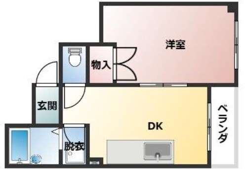 アイランドビレッジ 間取り図