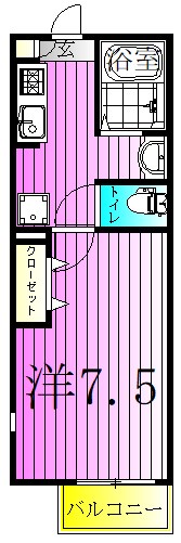セレ北綾瀬 間取り図