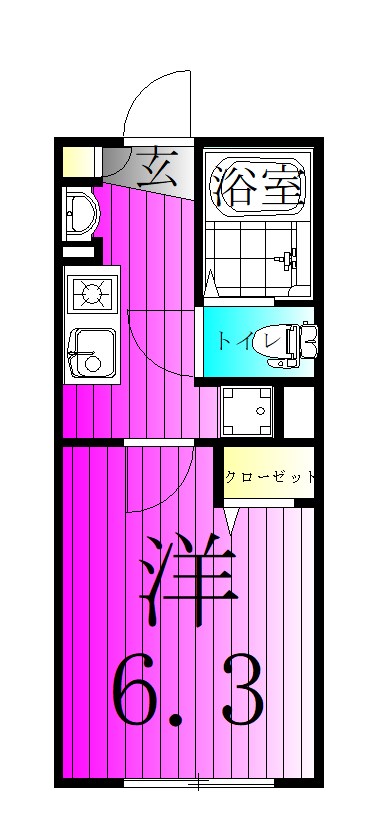 リーリオ堀切 間取り図