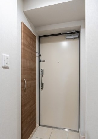 アルファコート町屋 玄関