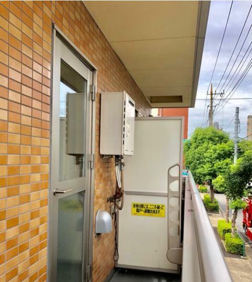 ロイヤルコーポ鹿浜 ベランダ
