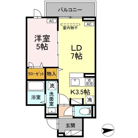 グラナーデ東水元 間取り図