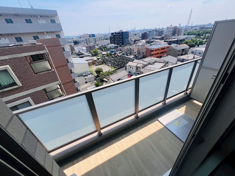 アルファコート谷在家 ベランダ