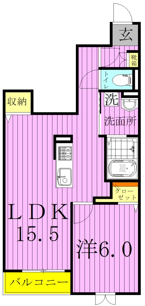 プレーヌ　ジャルダン 間取り図