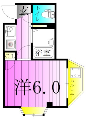 エーデルブルーメ開道 間取り図