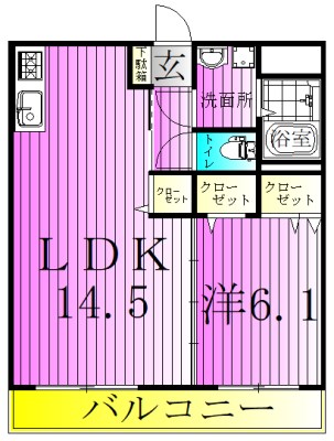 Ｃａｓａ　Ｖｅｒｄｅ 間取り図