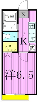 ベルエイト北綾瀬２ 間取り図