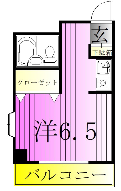 第22新井ビル  間取り図