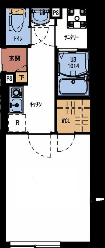 IXO町屋 間取り図
