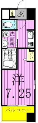 ヴィラレガーロ 間取り図