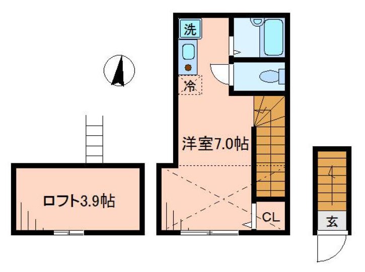 バーミープレイス西新井2 間取り図