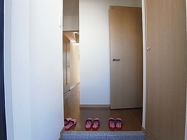 クレール柏 玄関