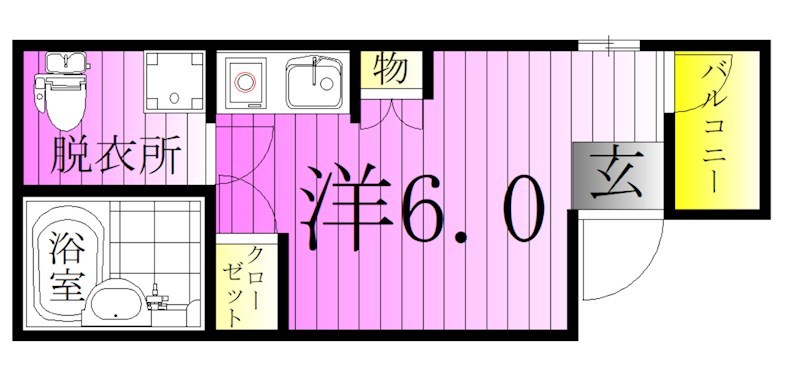 スイートホーム金町 間取り図