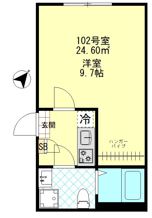 Grip西新井 間取り図