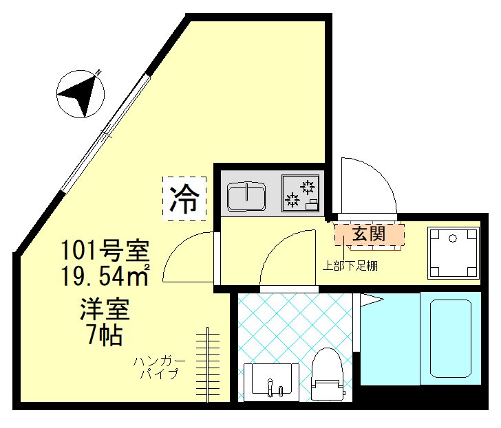Grip西新井 間取り図