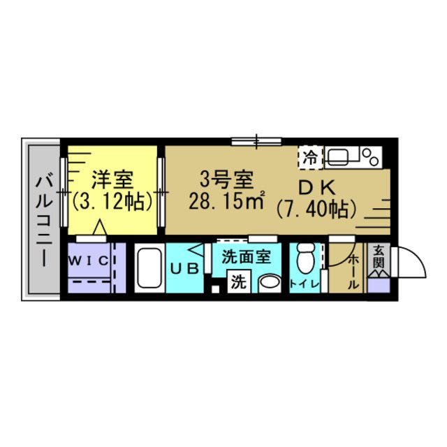サーフライフ 間取り図