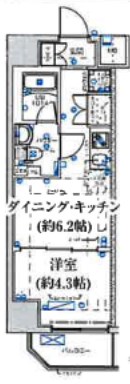 マテリア千住大橋 間取り図