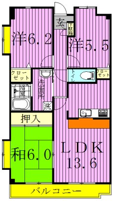 ステラ 101号室 間取り