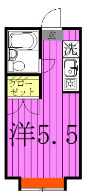 ソフィア佐野Ａ 間取り図
