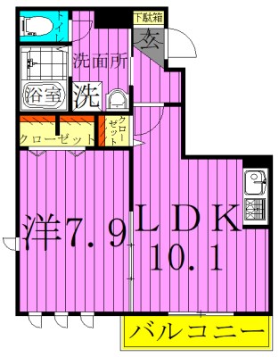 グランディール 間取り図