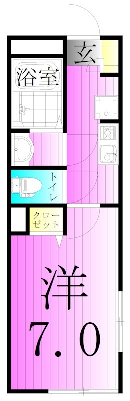 アースお花茶屋 間取り図