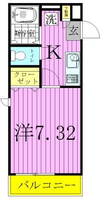 ベルダ・ビレッジオ５ 間取り図