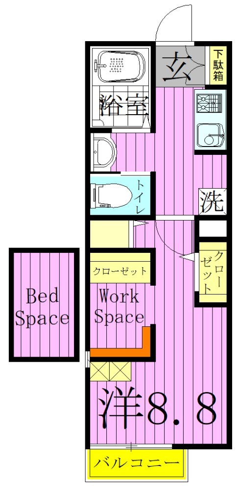 エンジェルの森 間取り図