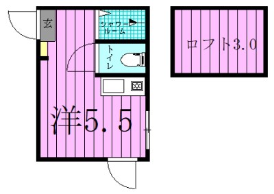 カーサダリア 間取り図