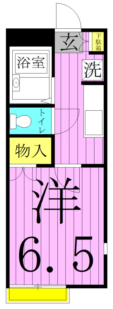 ボントーン大谷田 間取り図