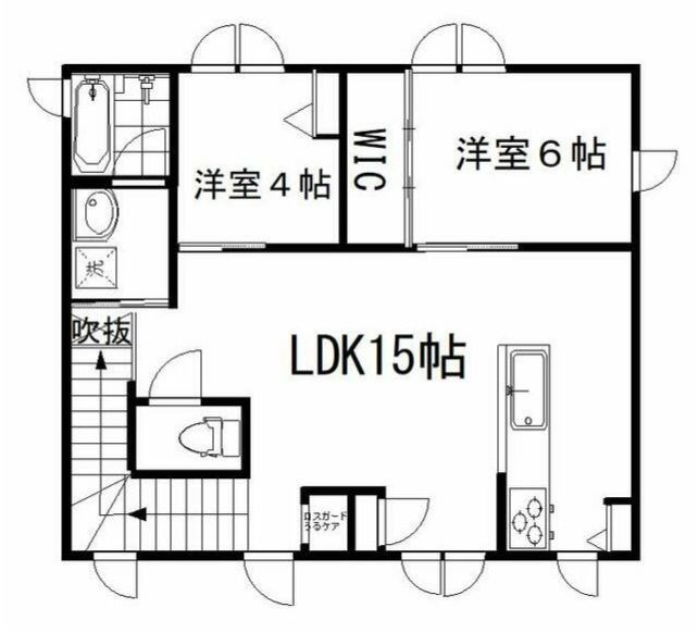 むさしやライトビル 201号室 間取り