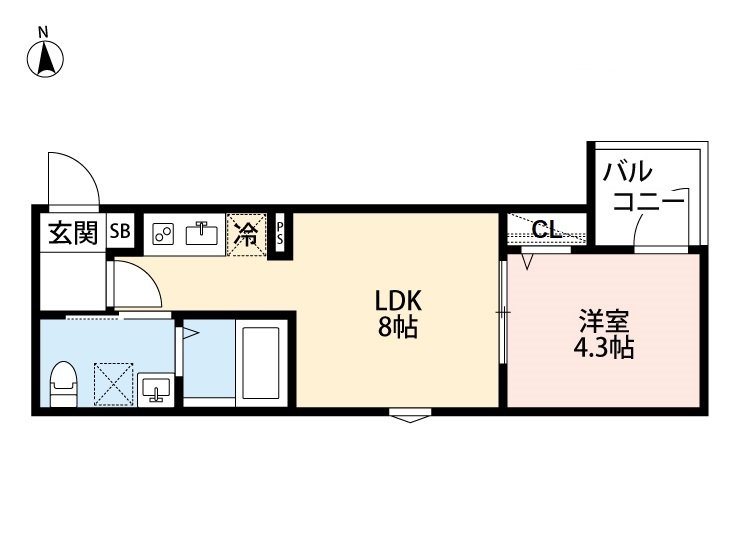 robot home　お花茶屋A 間取り図