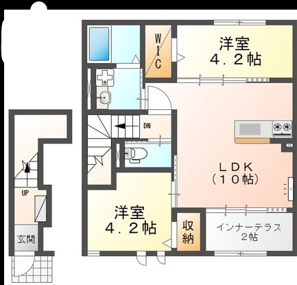 コンフォールM 間取り図