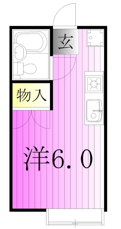 キャピタル東和２ 間取り図