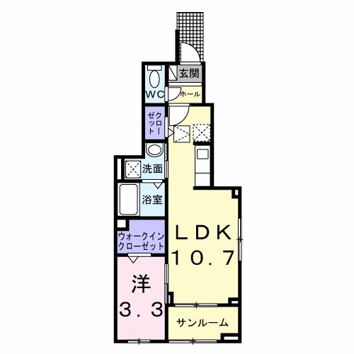 コンフォート 間取り図