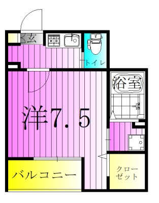 フォート・セレーネ 間取り図