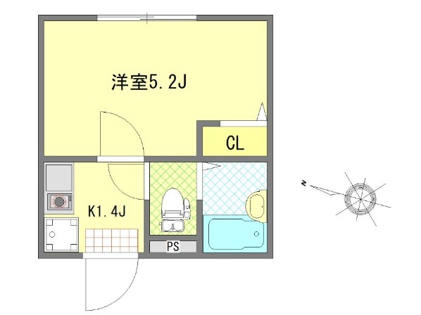 シエル竹ノ塚 間取り図