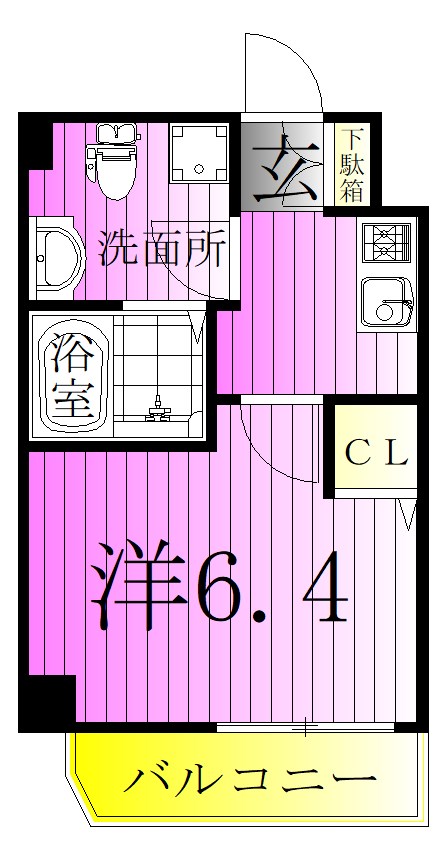 AZEST亀有 間取り図
